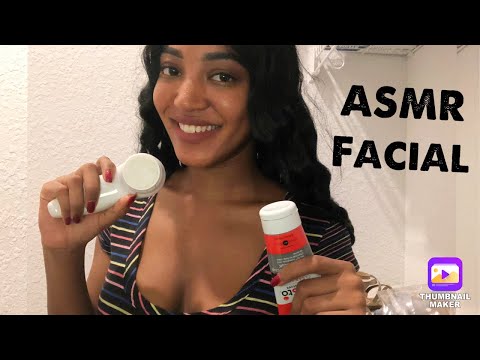 ASMR Giving you a Facial / Personal attention **Sleep inducing**