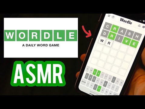 [ASMR] Wordle ✅ w/ Gum Chewing