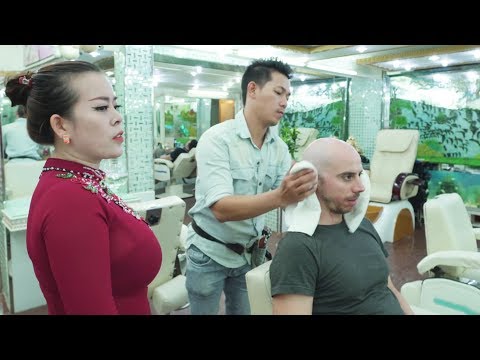 💆 Vietnam Barbershop Head Shave in Ho Chi Minh city