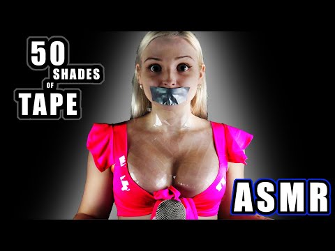 50 shades of Tape ASMR + Relaxing rain sounds