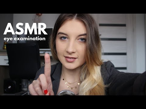 ASMR| ROLE PLAY EYE EXAMINATION, PERSONAL ATTENTION