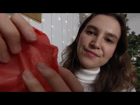ASMR Chaotically Wrapping You | You're a Christmas Present 🎁🎄♥️