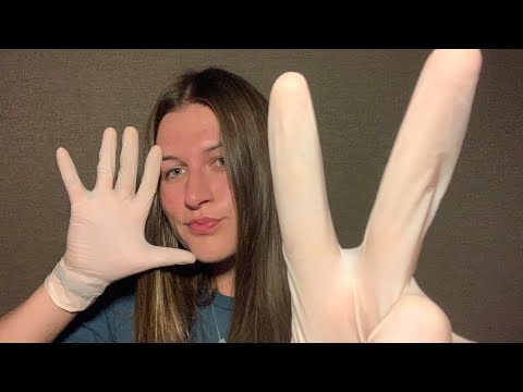 ASMR - Latex Gloves + Counting for your relaxation 🧤