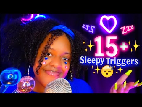 ASMR - 15+ Triggers for Deep Sleep & Tingles 😴💗✨Your Favorites 💙💤 (VIEWERS CHOICE ♡)