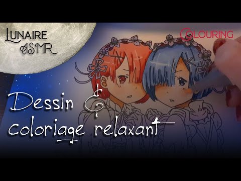 Dessin et coloriage relaxant - ASMR Français