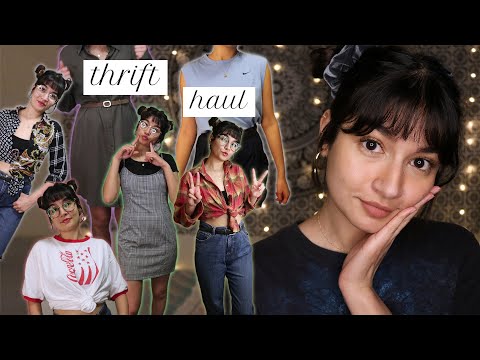 ASMR Tingly Thrift Haul (Show & Tell, Lots Of Whispering, Try-On)