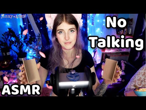 ASMR | No Talking, Only Tapping (and a little scratching) *use headphones*