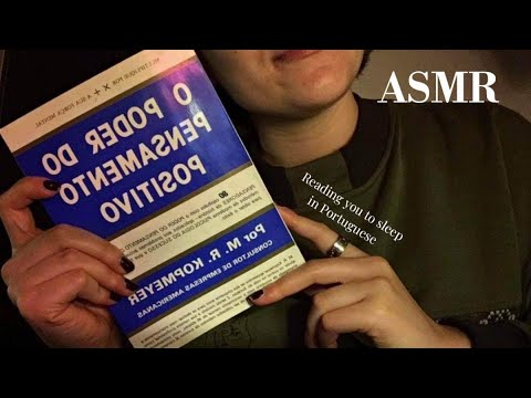 ASMR| reading until you fall asleep 💤 (in portuguese)