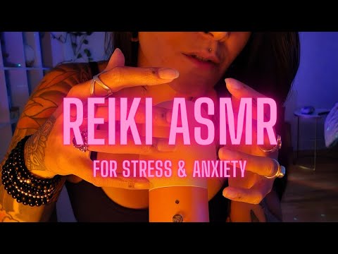 My FIRST ASMR l Reiki ASMR for stress & anxiety