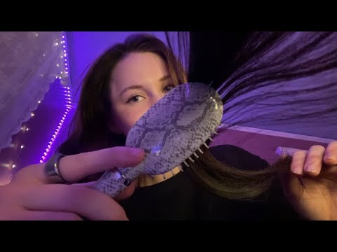 ASMR~POV You're Lying On My Lap While I Play With Your Hair 💆🏻‍♀️ (Inspired by @edafoxx ASMR )✨