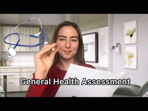 ASMR| General Health Assessment