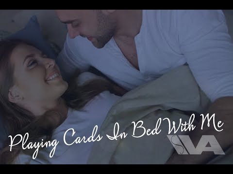 ASMR Kisses & Cuddles ~Playing Cards In Bed (Girlfriend Roleplay) (Giggles) (I Love You) (Tingles)