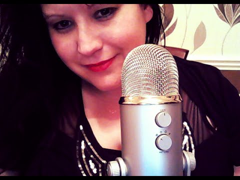WHISPER ASMR - CLOSE UP BREATHY MOUTH SOUNDS WITH BLUE YETI MIC - TINGLES