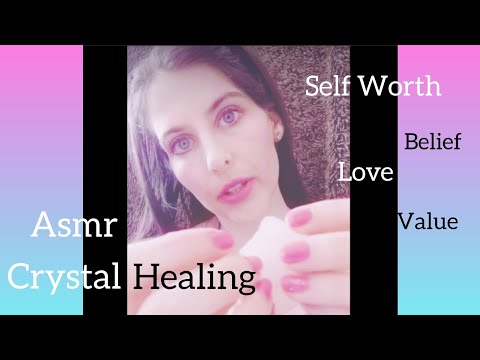 ✨Crystal Healing ~ You are Worthy ~ Lovable Thoughts for Sleep ~ ASMR 💤