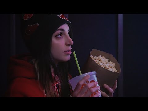 ASMR Watching Trailers at the Movie Theater Together