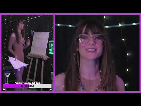 Live ASMR Painting Over An Old Painting
