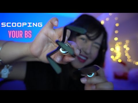 ASMR | Chaotic scooping your BS (inaudible , fast visual) 100% fast & aggressive maybe  sleep?