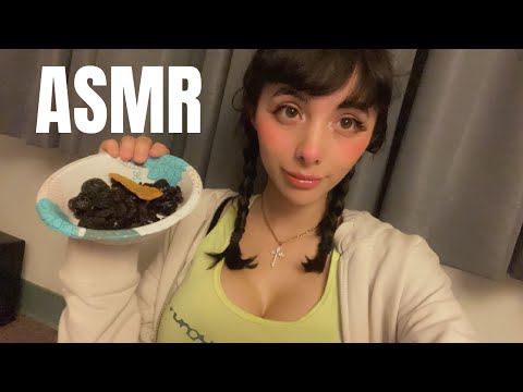 ASMR | 😊❤️Eating dried fruits (tingly monching)