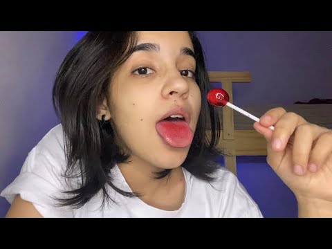 asmr pirulito 🍭 lollipop | MOUTH & EATING SOUNDS