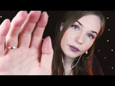 Personal Attention ASMR: Face Touching, Plucking, Hand Movements ~ Up Close Whisper