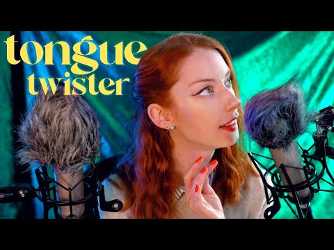 ASMR Tongue Twisters 🌟 Up-Close Whispers