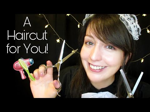 ⭐ASMR A Halloween Haircut for you! (#LayeredSounds, #PersonalAttention)