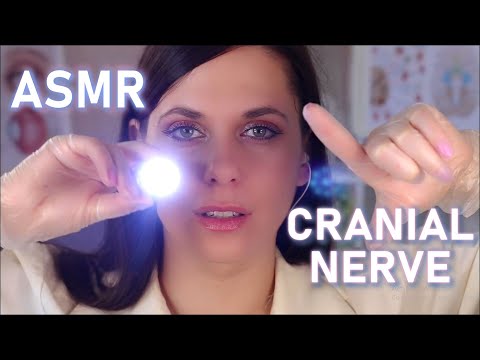 ASMR Cranial nerve exam whispered