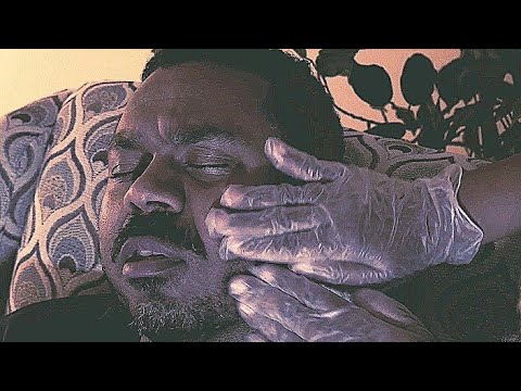 [ASMR] Massage Therapist Gets Face Massaged