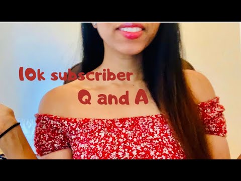 ASMR- 10k Subscribers Question and Answer  {Softspoken}