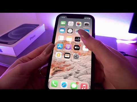 WHAT'S IN MY IPHONE 12? ASMR