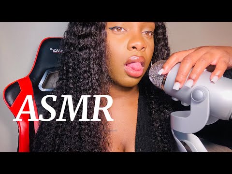 ASMR Intense Mouth Sounds w/ HEAVY Breathing