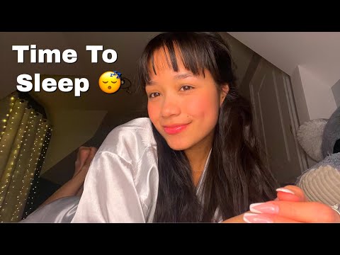Girlfriend Helps You Sleep On A Bad Night ( Super Tingly)