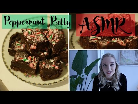 ASMR Peppermint Patty Bars Recipe (Vegan) | GwenGwiz