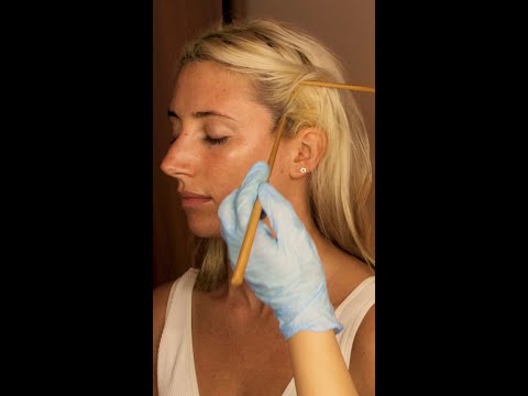 ASMR Real Person Hairline Exam #shorts