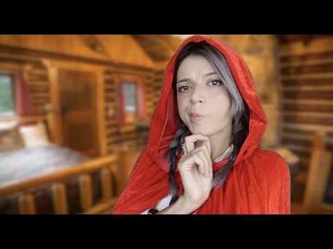 ASMR | Little Red Riding Hood Cares for Grandma 👵 🐺 (But You're The Wolf)