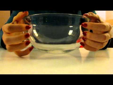 #13 Nail tapping on a metal, glass and plastic bowl, ASMR