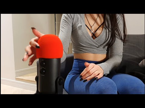 ASMR° mic scratching with sharp objects