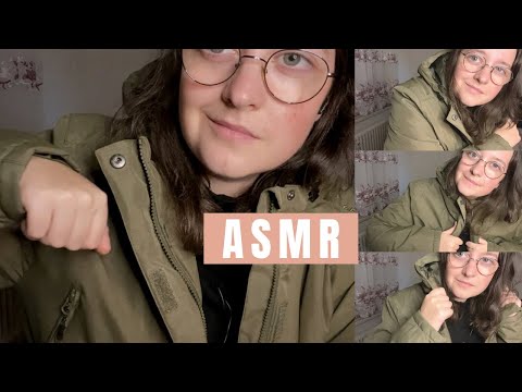 ASMR - Jacke Sounds - Winterjacke Trigger (Fabric Sounds) ✨ *mega entspannend* | Jasmin ASMR