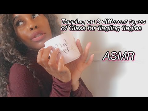 ASMR | Tapping On 3 Different Types Of Glass For Tingles ✨