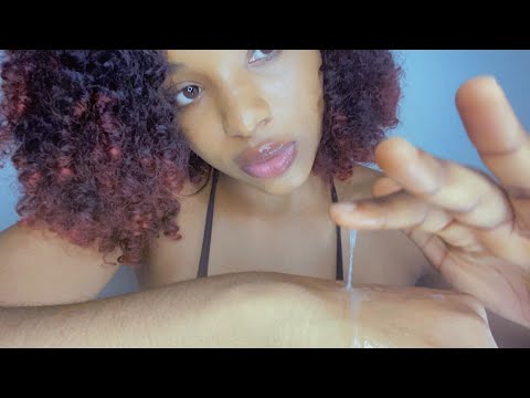 ASMR Messy Spit Painting| Spit Painting Relax, Be calm, All is well…..