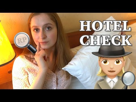 ASMR Hotel Room Check / Inspection Roleplay 🕵️‍♀️