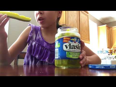 -ASMR- Eating A Pickle
