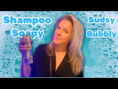 😲 ASMR Shampoo Head Massage BUT ◦•●◉✿✿◉●•◦ Surprise at END, soapy bubbles 😲