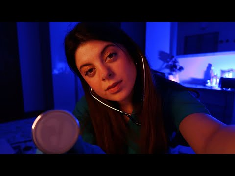 INFERMIERA ti visita di NOTTE 🩺🌙 | medical roleplay (personal attention, whispering) ASMR ITA