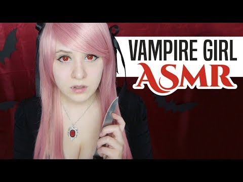 Cosplay ASMR - Sadistic Vampire Girl Roleplay - Rose threatens you - ASMR Neko