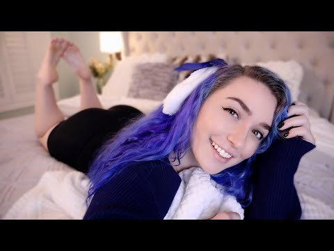 ♡ Please cuddle with me in bed? ♡ GF ASMR