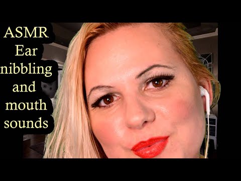 [ASMR] Ear nibbling and mouth sounds