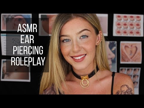 ASMR Ear Piercing Consultation Softly Spoken Roleplay