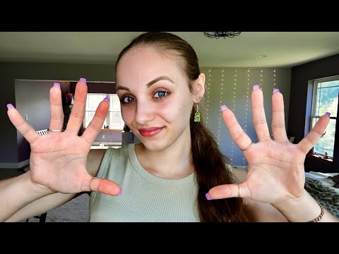 ASMR || Tickling You To Sleep! 😈😴 (Hand Movenments & Mouth Sounds)