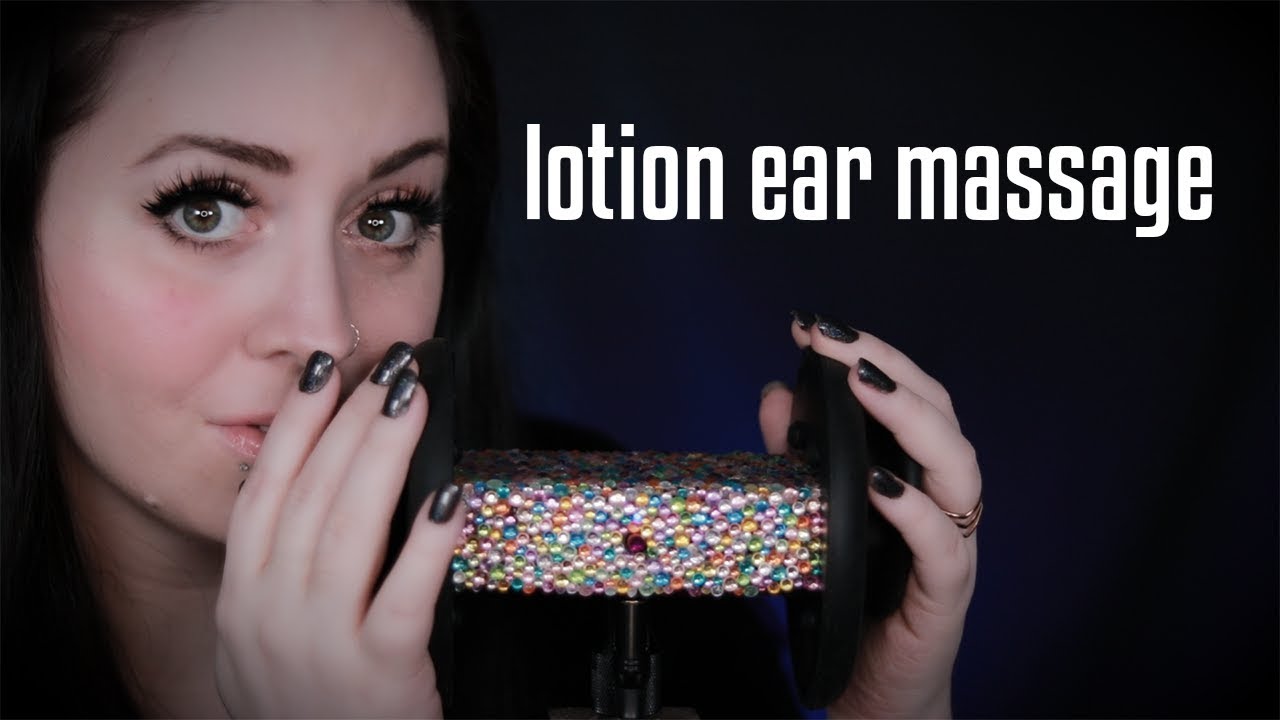 🕊️ ASMR | Relaxing Lotion Ear Massage & Whispers